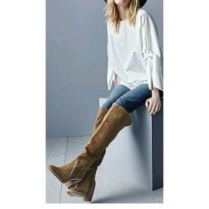 Vince Camuto Brown Over the Knee Boot
